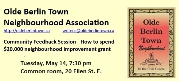 Community Feedback Session @ 20 Ellen St E Common room | Kitchener | Ontario | Canada